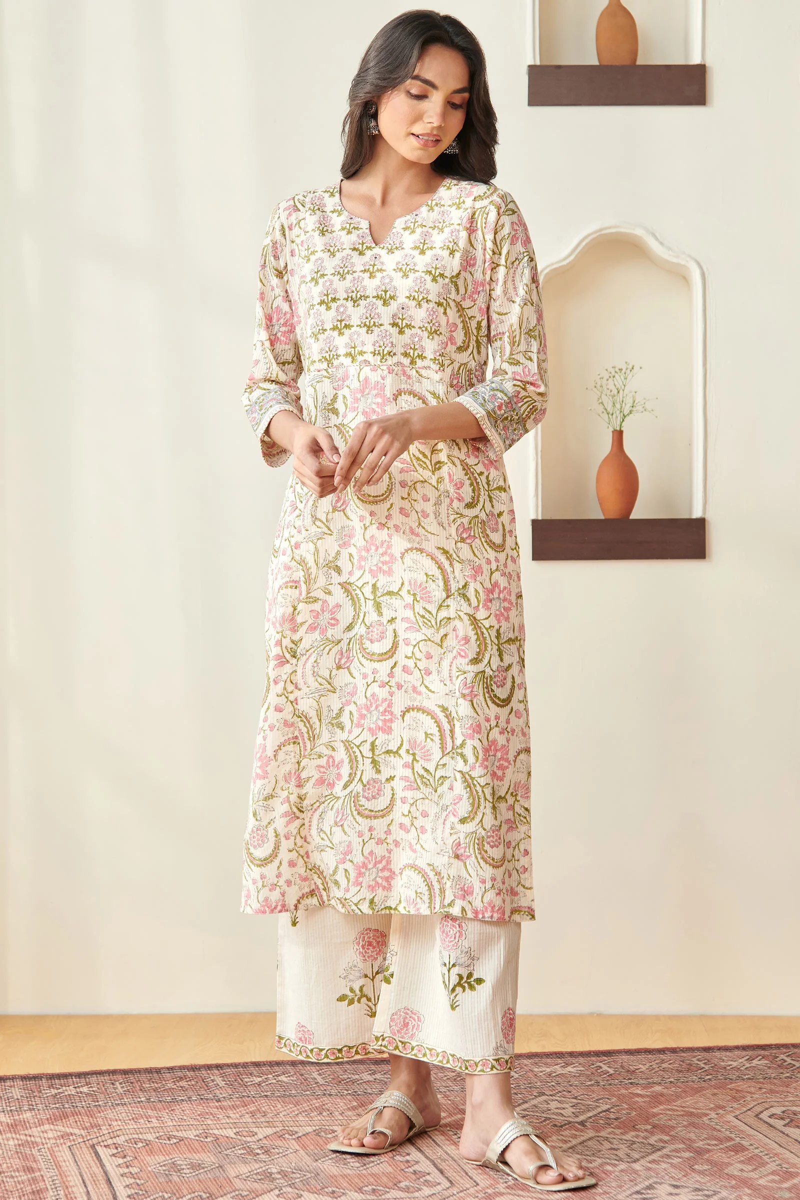 Roz Meher Samaira Kurta - Image 2
