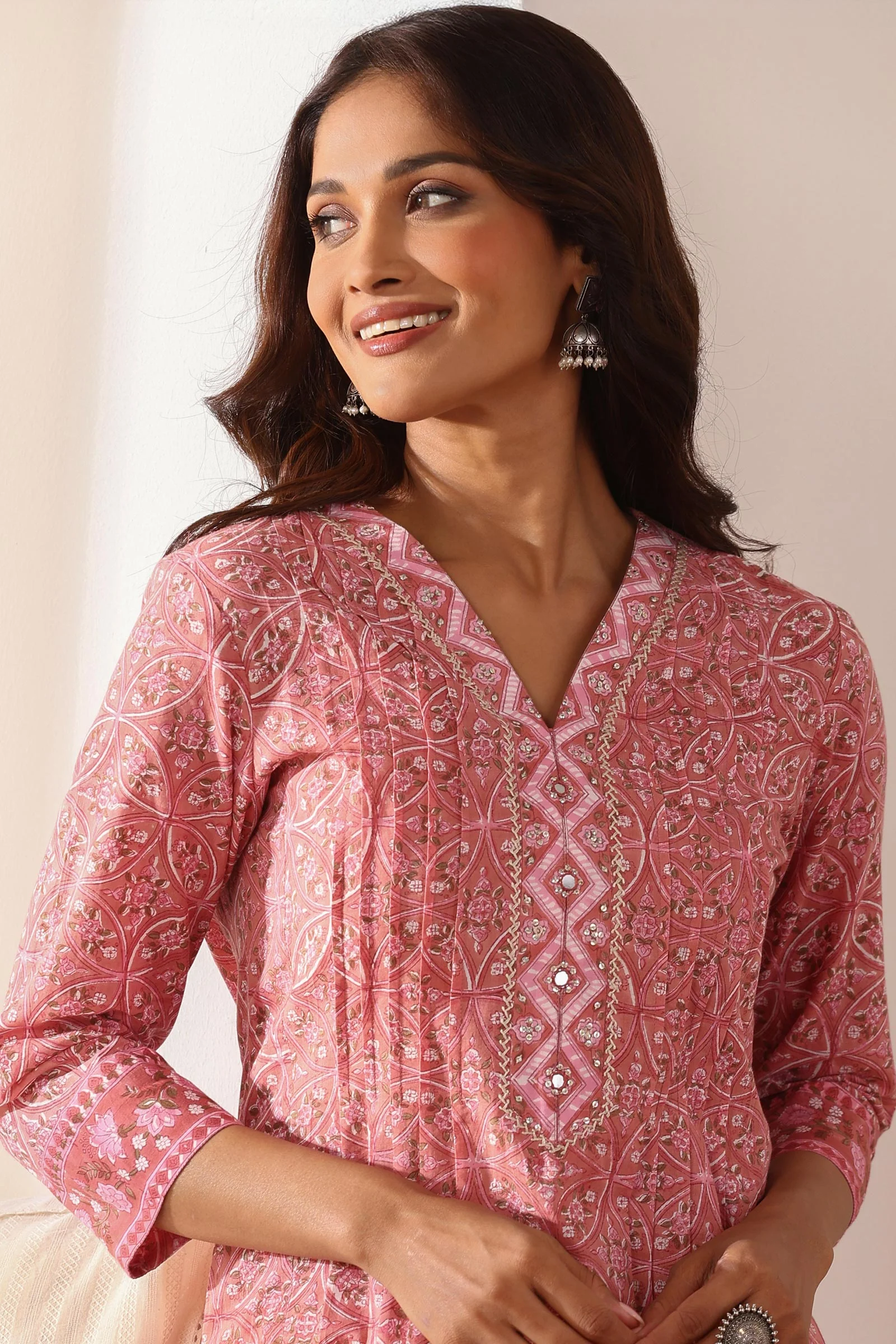 Roz Meher Ziya Sanganeri Kurta