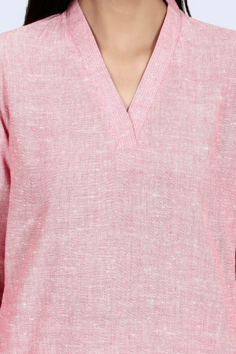 Roza Afreena Pink Kurta - Image 6