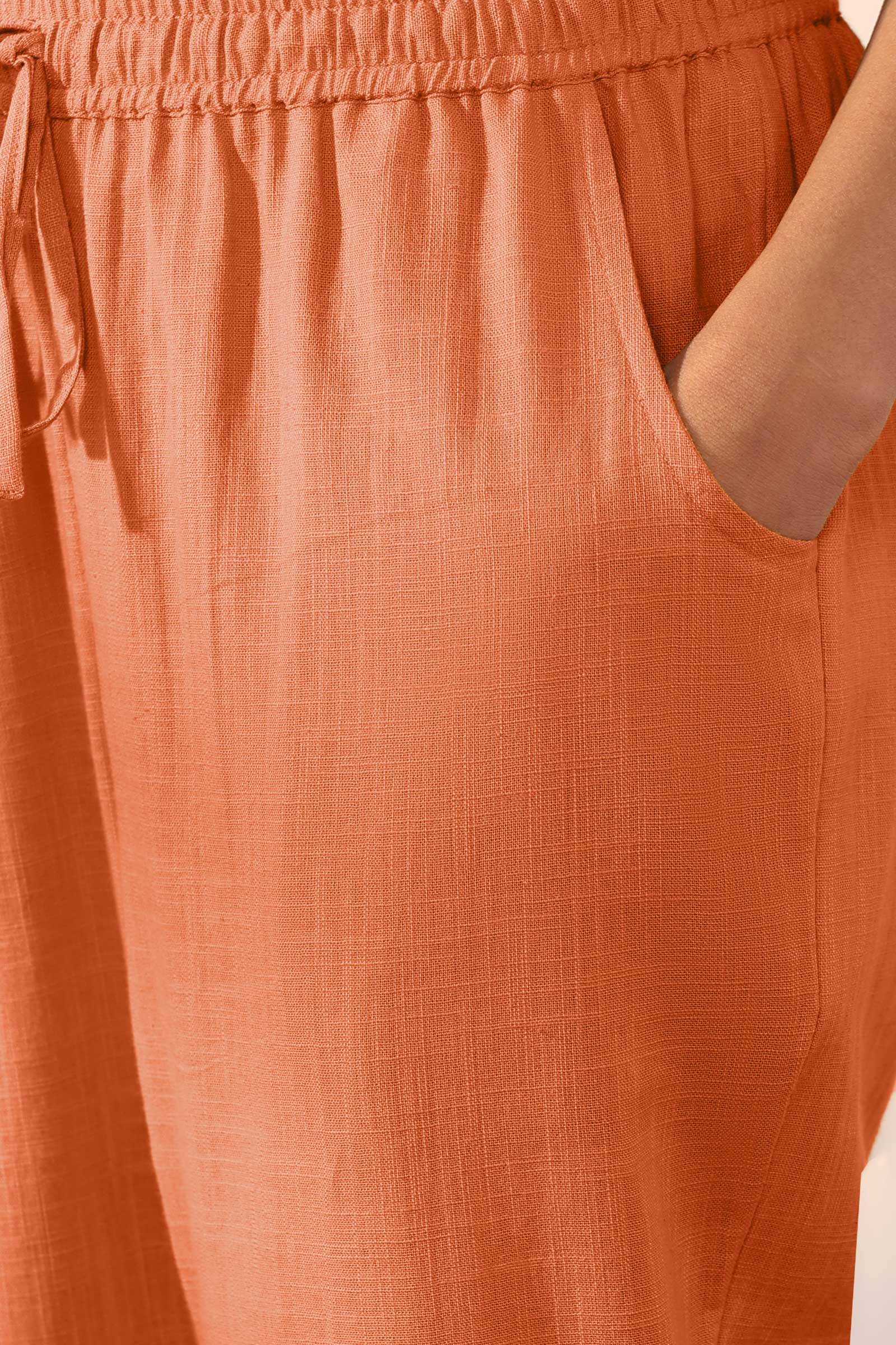 Roza Alizah Orange Narrow Pants - Image 4