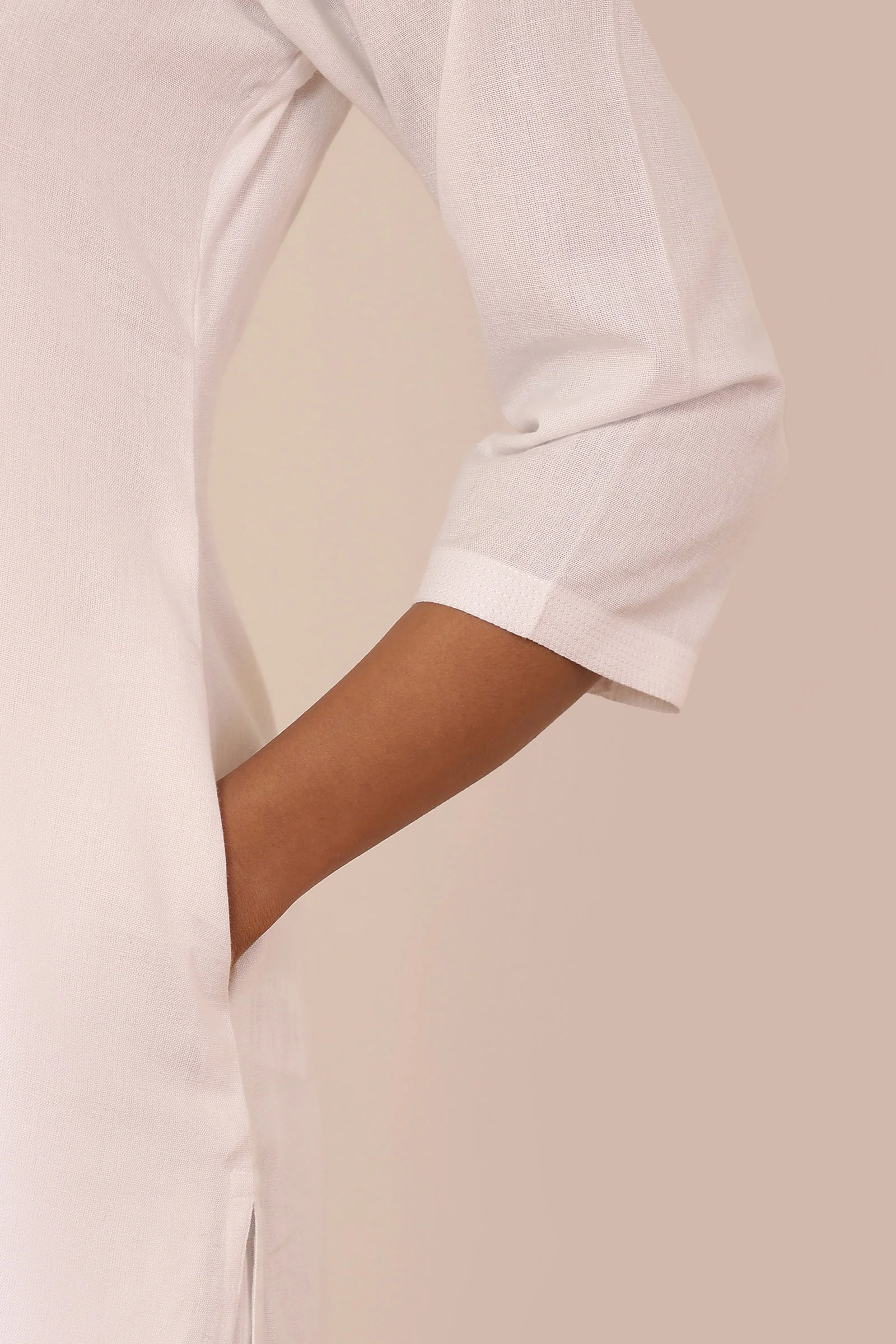 Roza Anaya White Kurta - Image 5