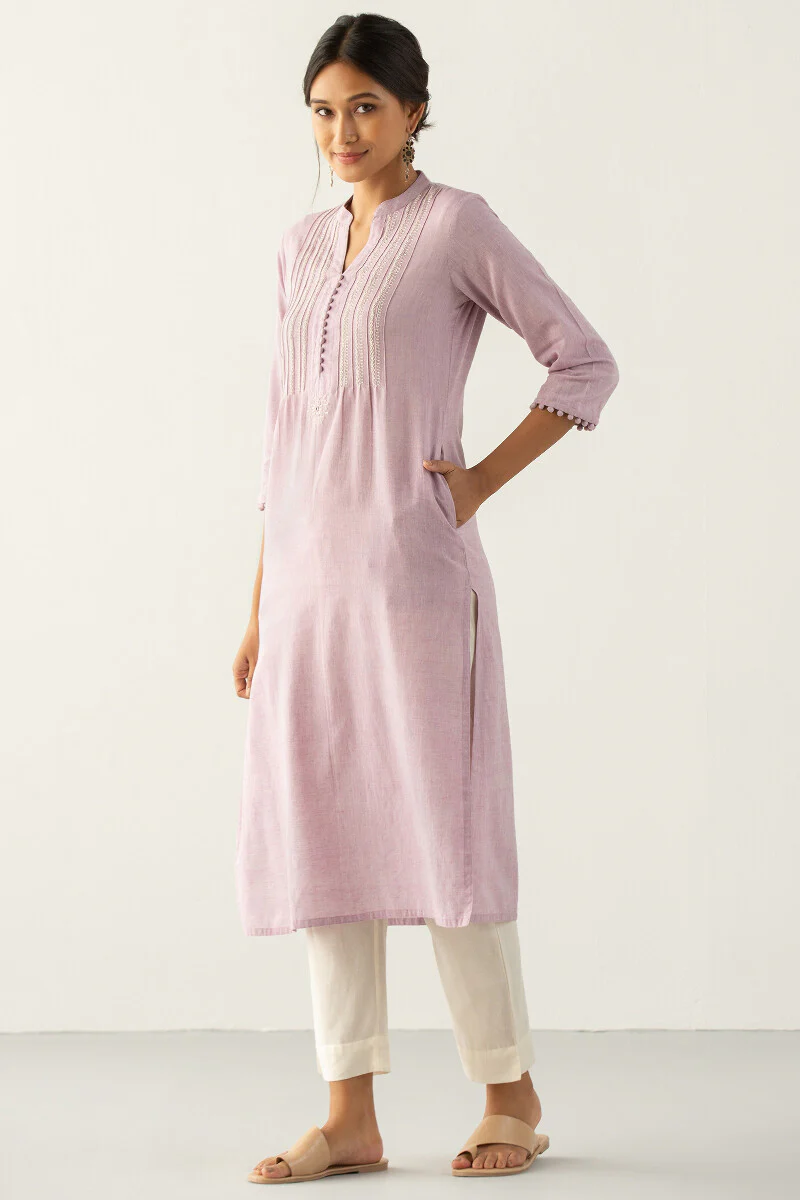 Roza Fizah Handloom Kurta - Image 3