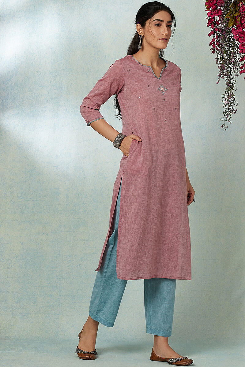 Roza Gauhar Rose Kurta - Image 4