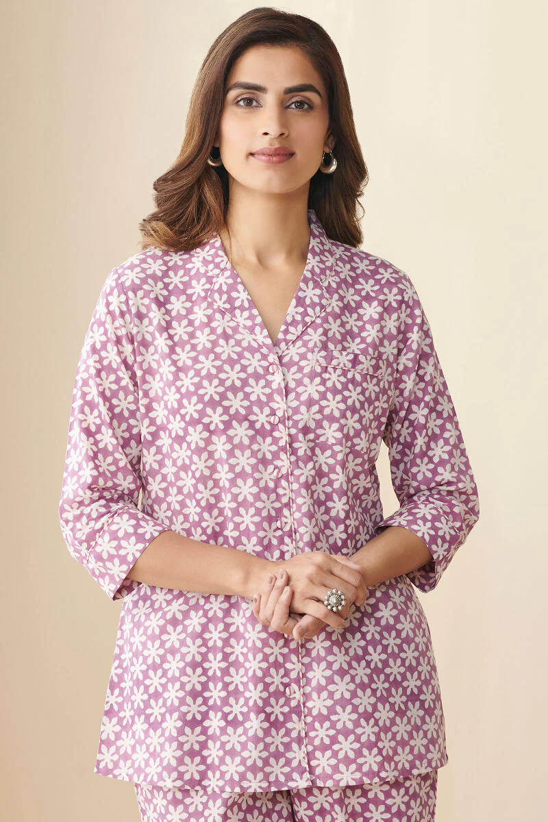 Roza Heer Sanganeri Loungewear Set - Image 2