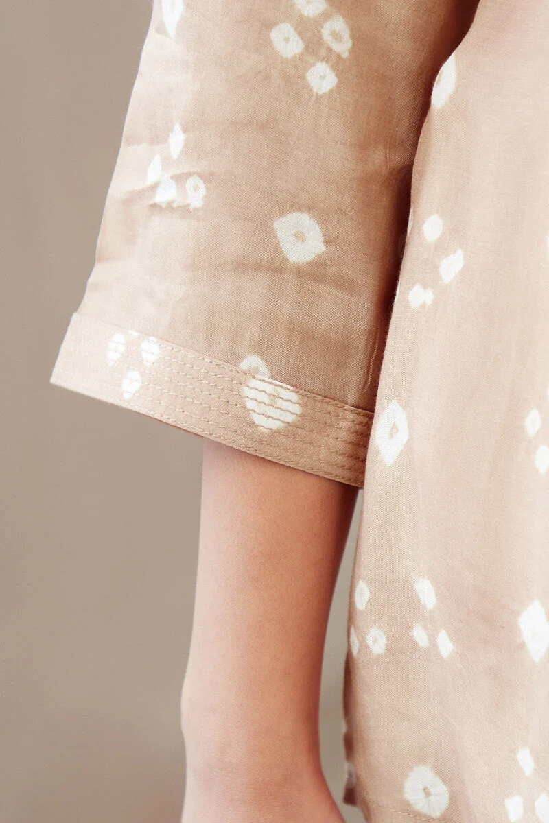 Roza Jannat Light Brown Top - Image 5