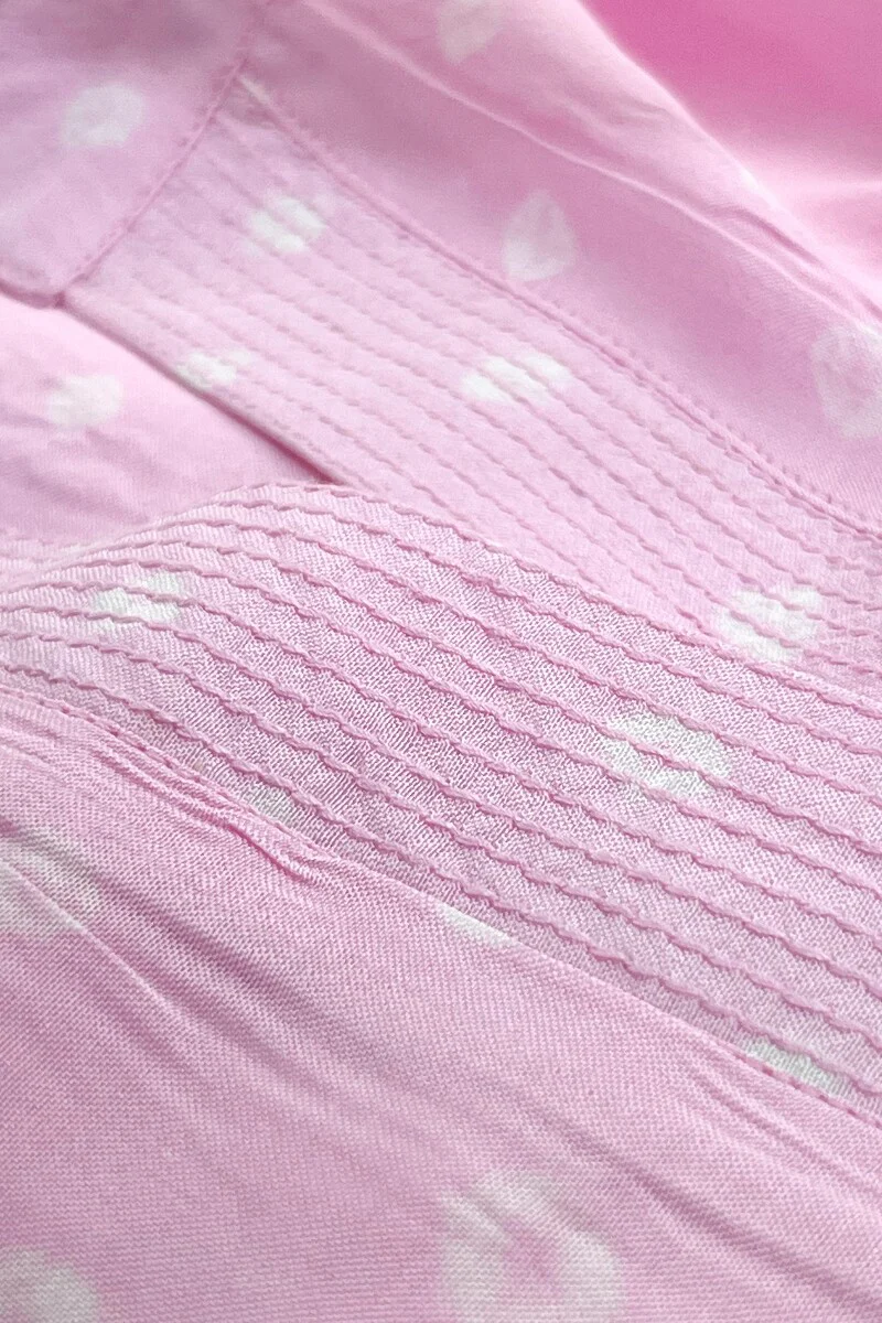 Roza Jannat Pink Bandhani Top - Image 3