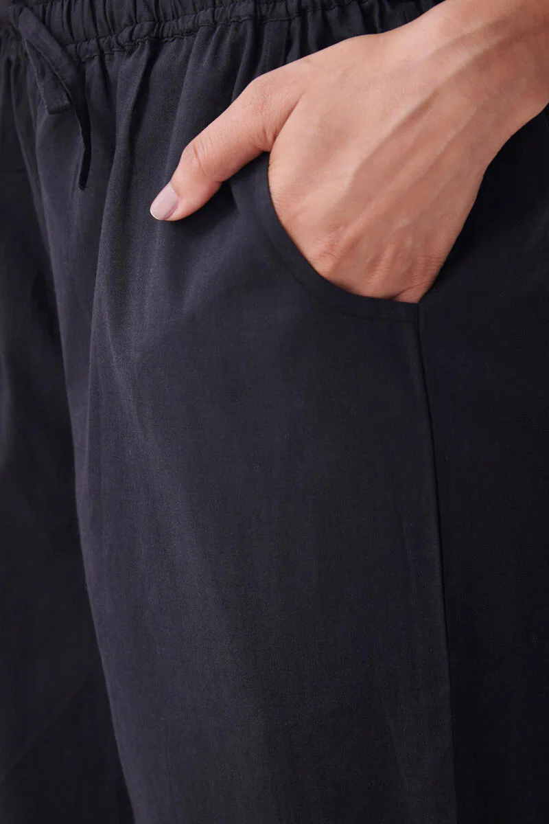 Roza Jia Black Cotton Farsi - Image 2