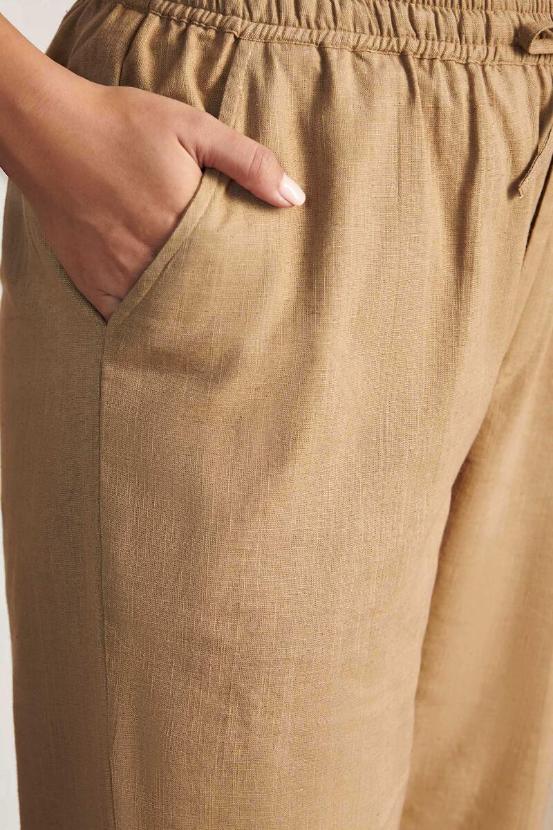 Roza Jia Brown Pants - Image 2