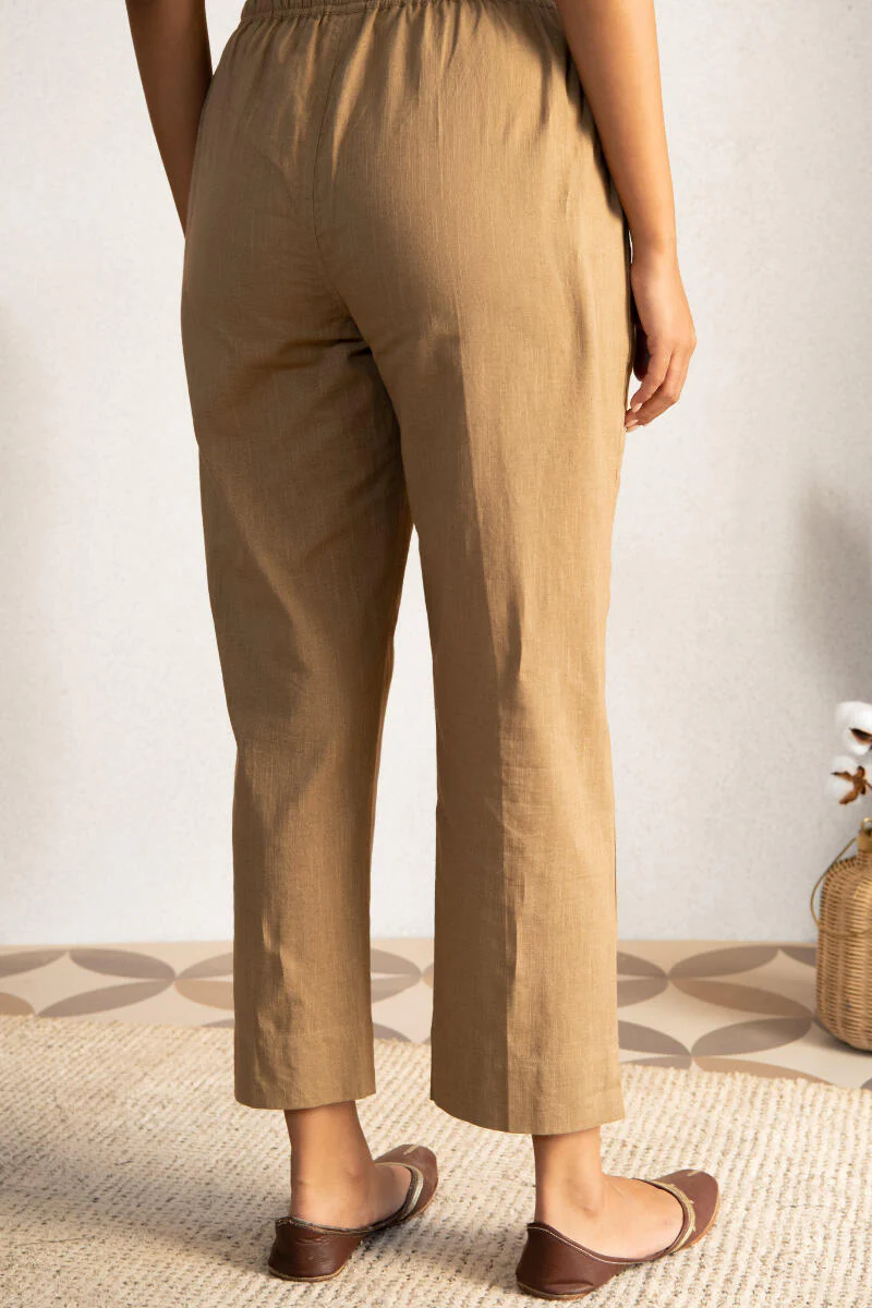 Roza Jia Brown Pants - Image 5