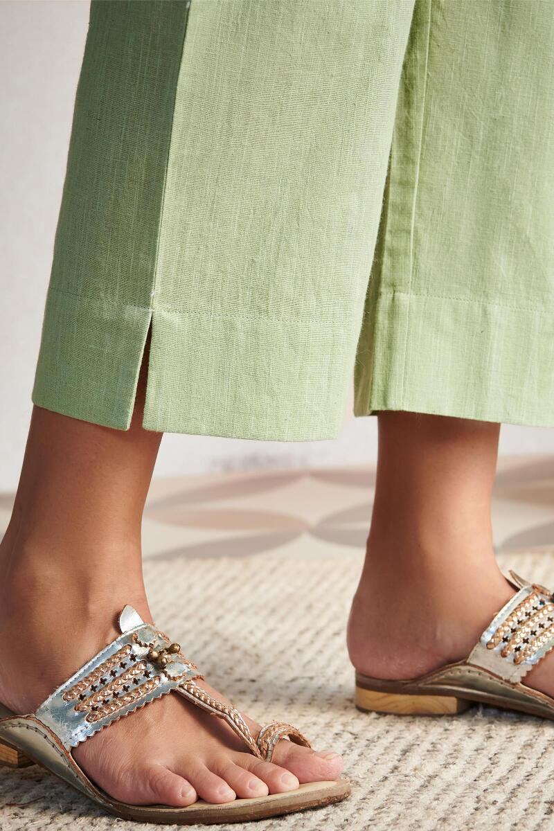 Roza Jia Light Green Pants - Image 4
