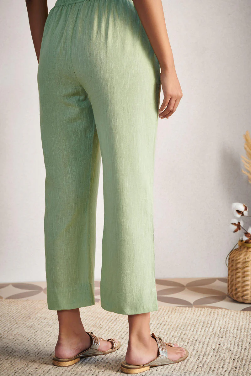 Roza Jia Light Green Pants - Image 5