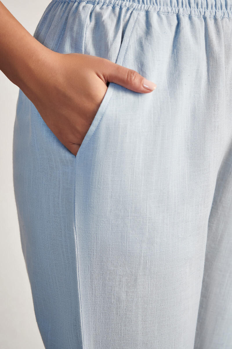 Roza Jia Sky Blue Pants - Image 2