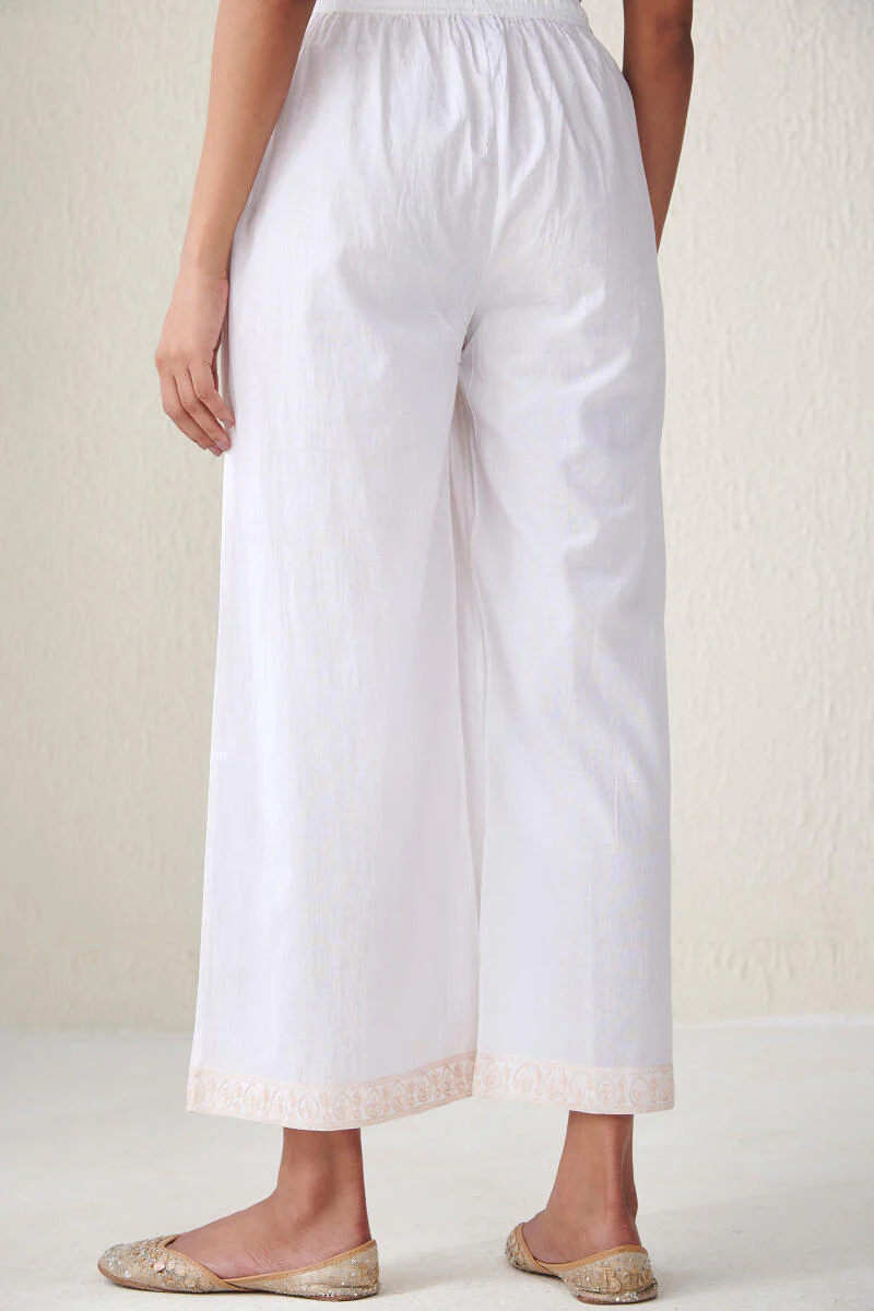 Roza Jia White Cotton Farsi - Image 4