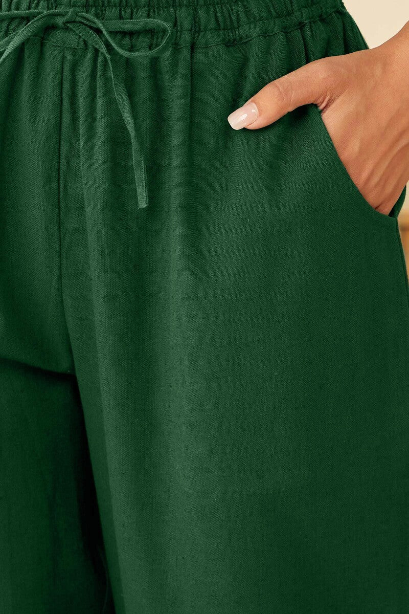Roza Maira Green Narrow Pants - Image 4
