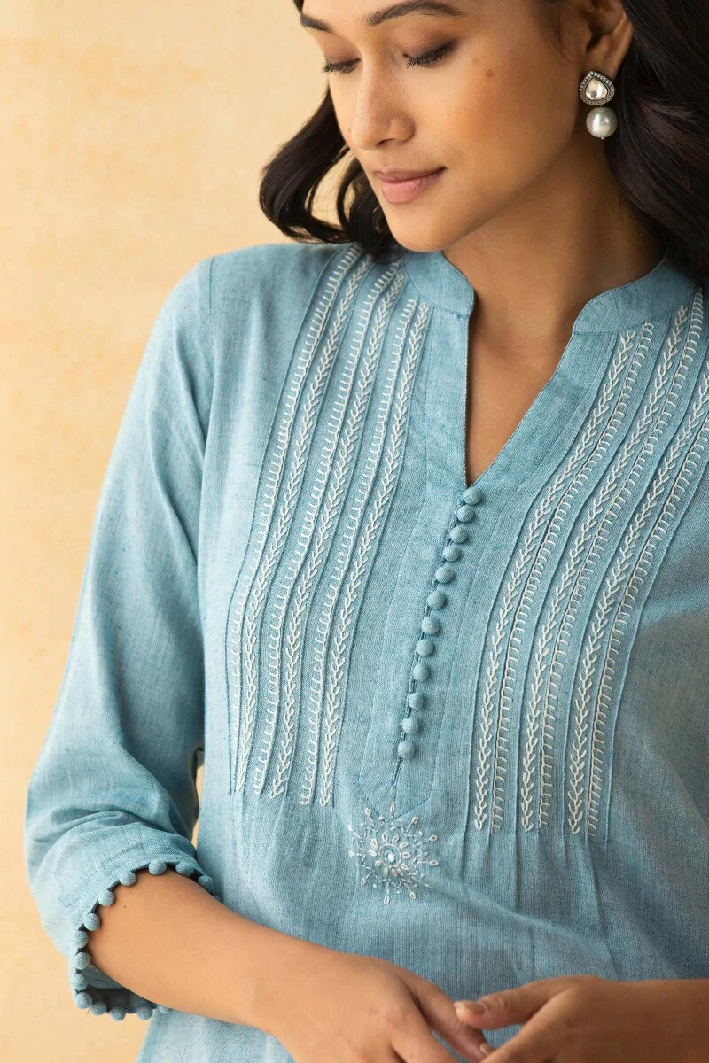 Roza Maya Handloom Kurta - Image 4