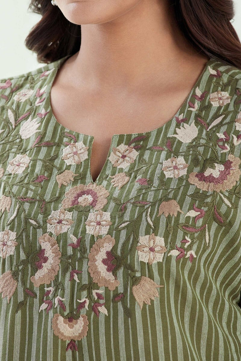 Roza Mehar Handloom Kurta - Image 2