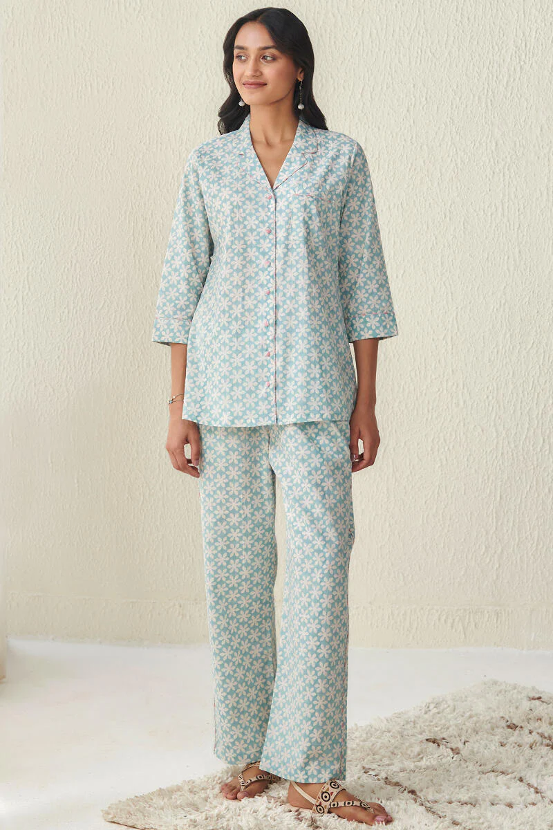 Roza Meher Sanganeri Loungewear Set - Image 3