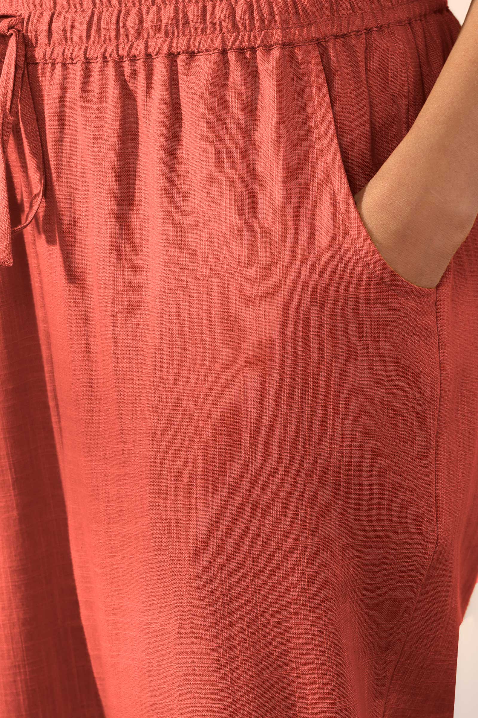 Roza Naima Rust Narrow Pants - Image 4