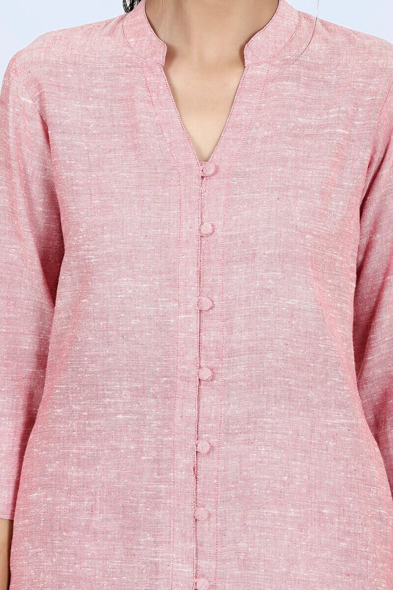 Roza Nazeena Pink Kurta - Image 7