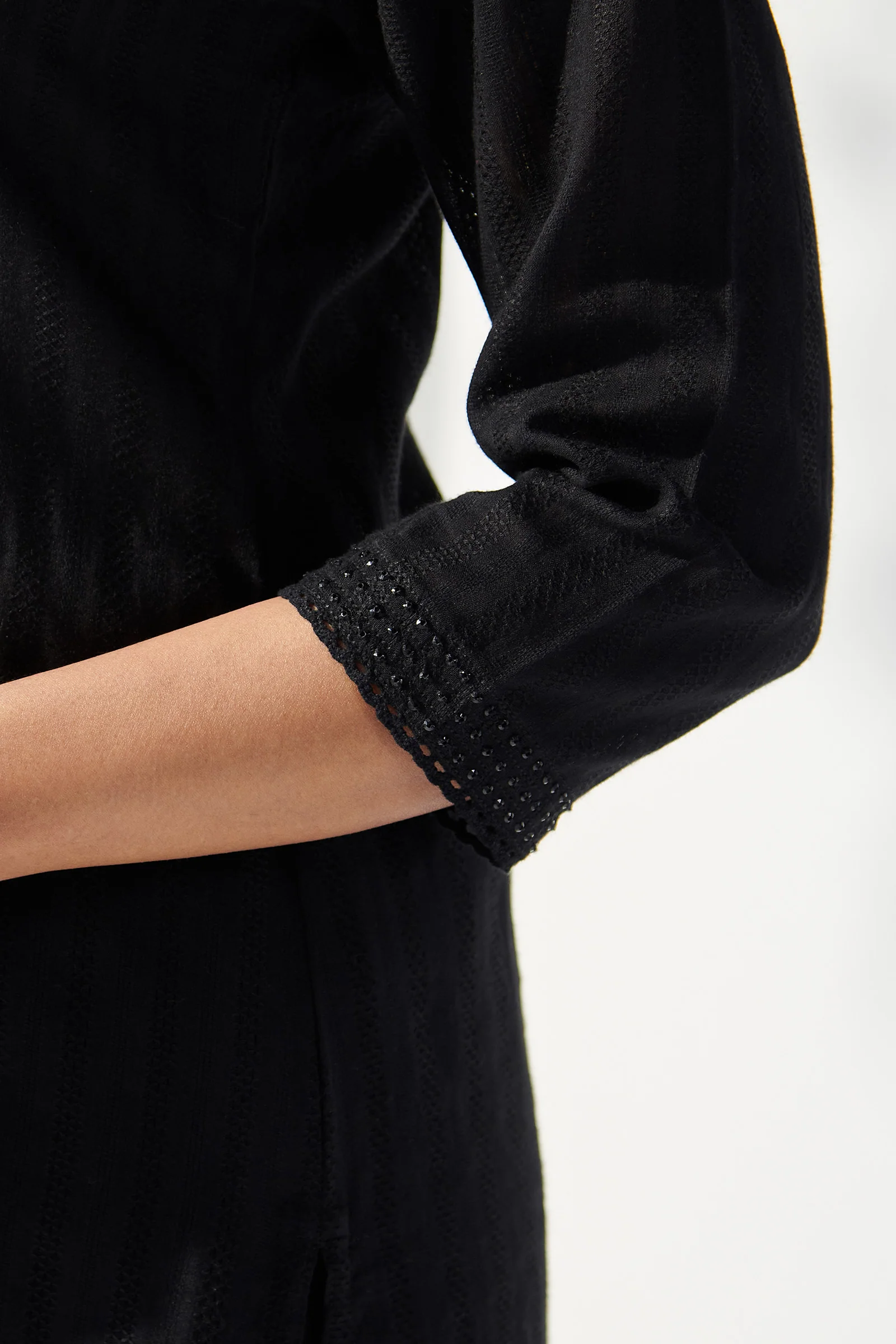 Roza Nazira Black Kurta - Image 5