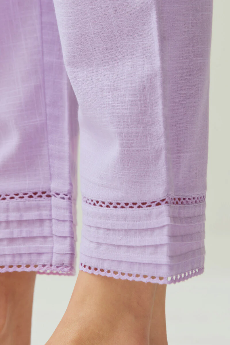 Roza Nida Lavender Narrow Pants - Image 5