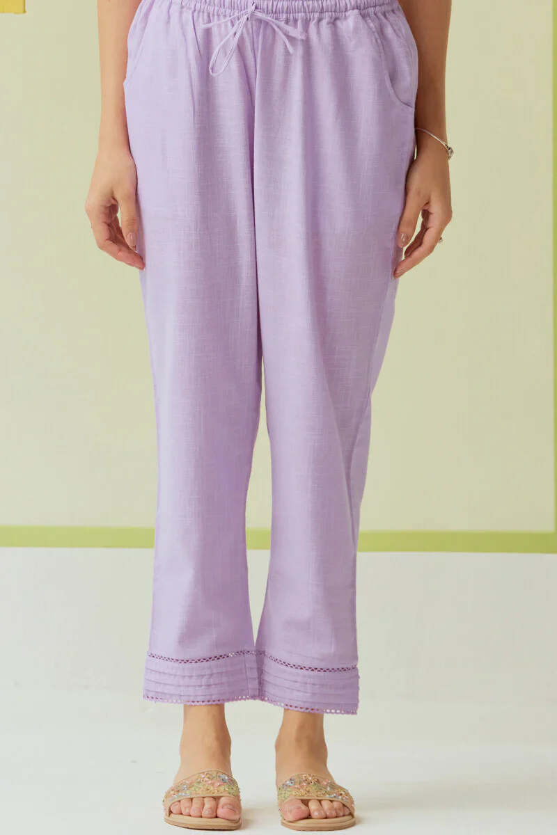 Surplus: Roza Nida Lavender Narrow Pants