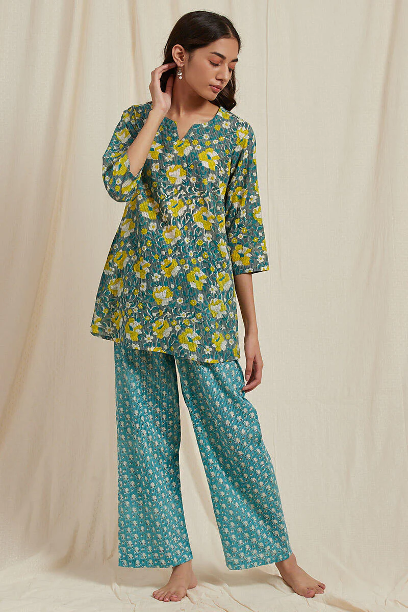 Roza Nikhat Pyjama Set - Image 2