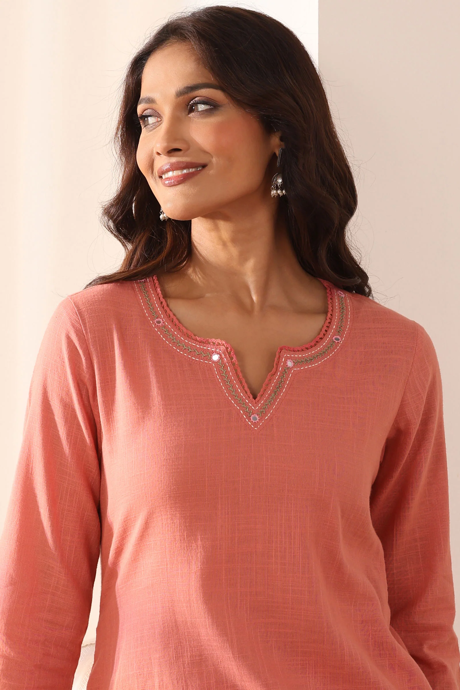 Roza Raima Pink Kurta