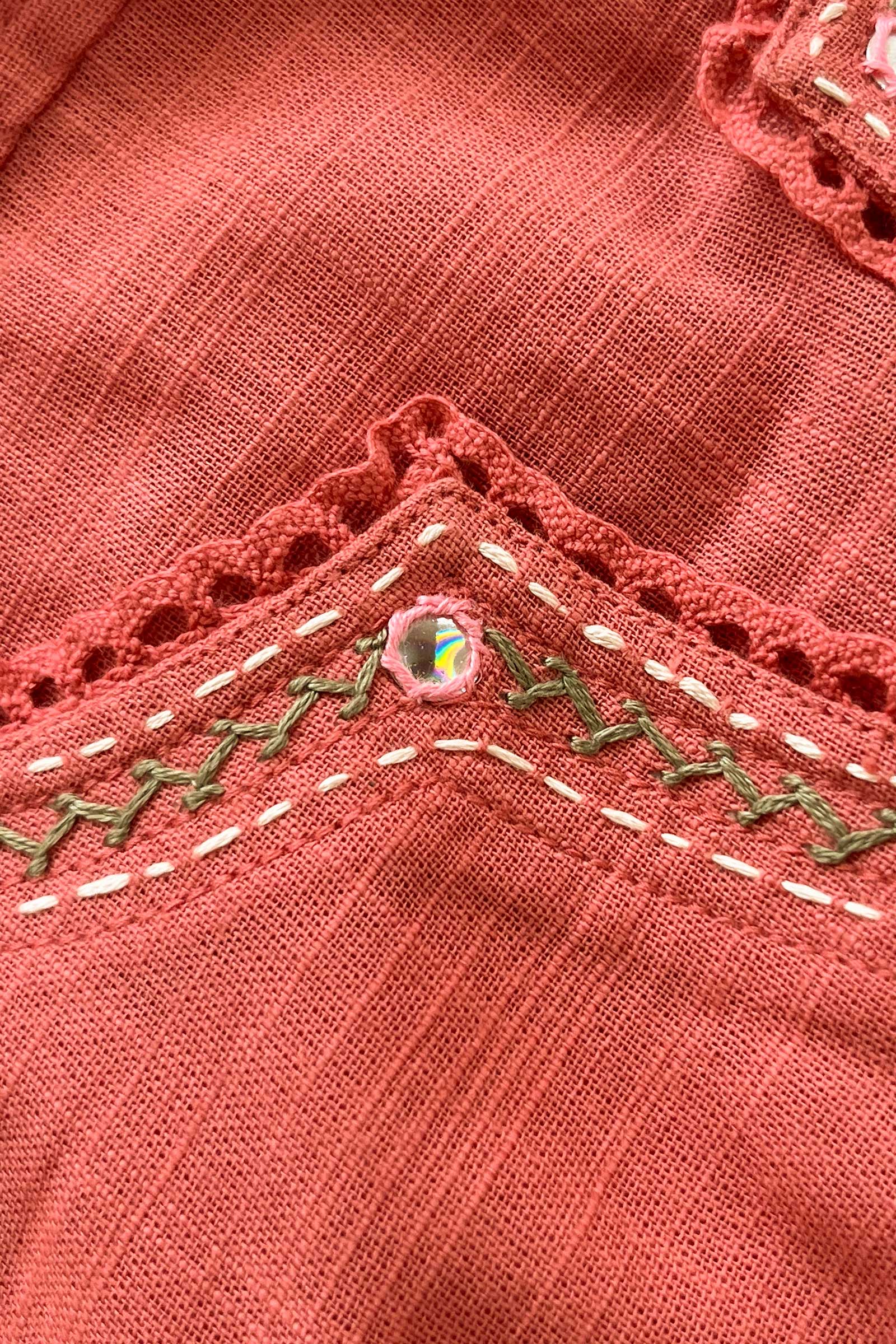 Roza Raima Pink Kurta - Image 3