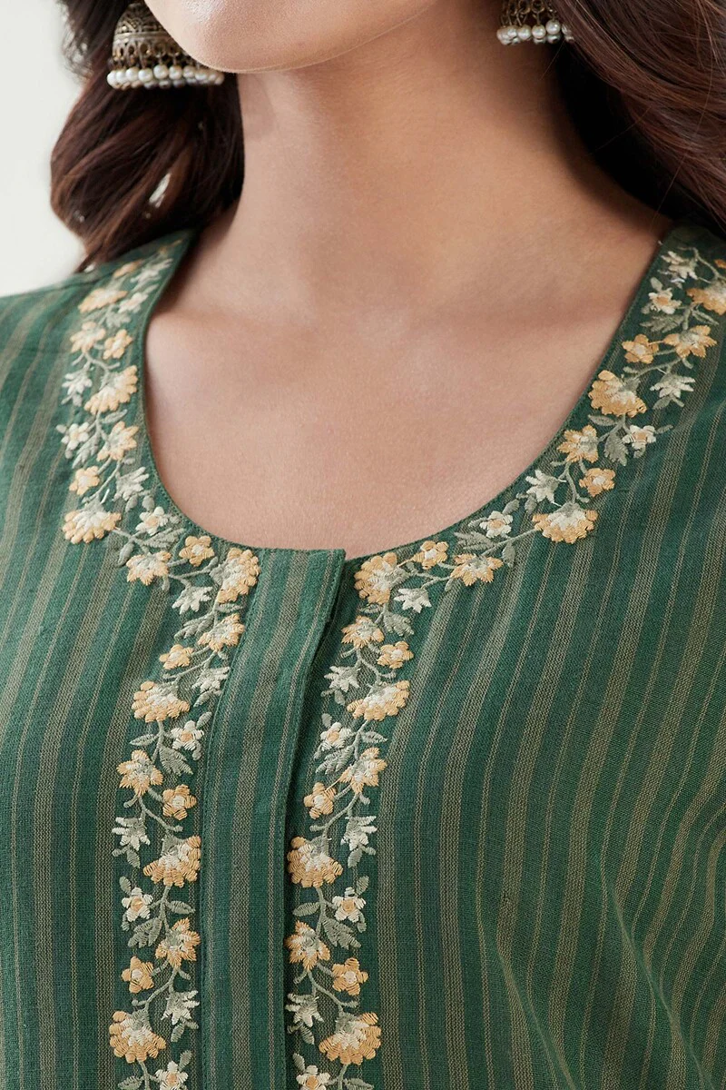 Roza Rubina Handloom Kurta - Image 3
