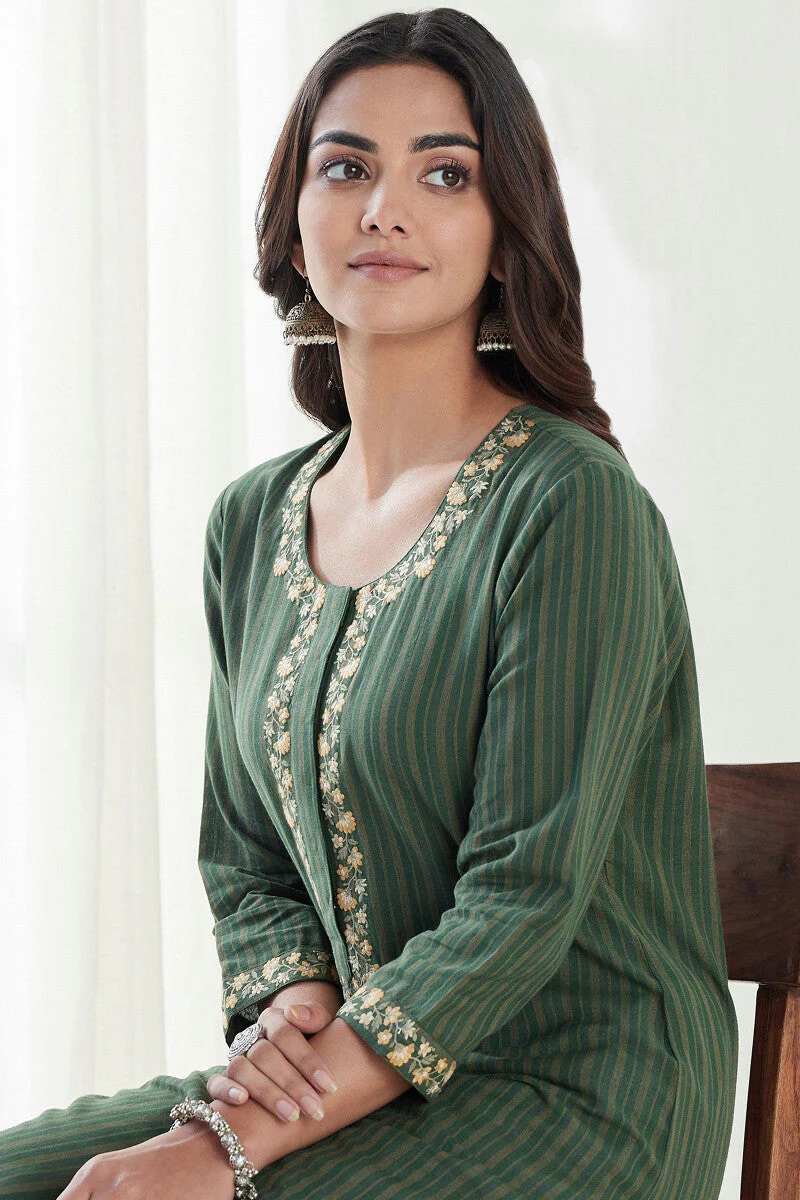 Roza Rubina Handloom Kurta - Image 4
