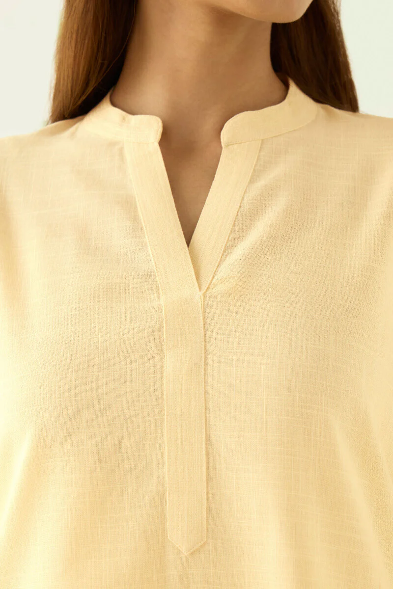 Roza Seerat Cream Top - Image 2
