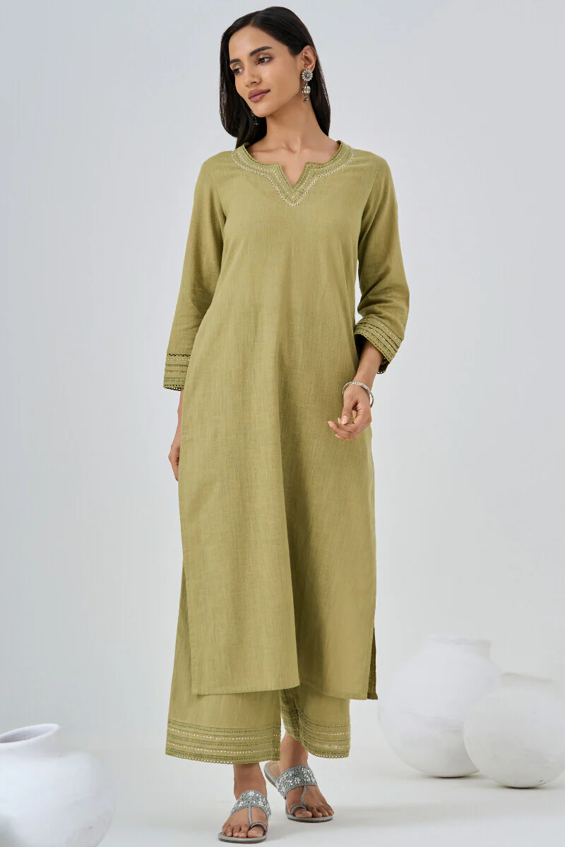 Roza Seerat Sage Green Farsi - Image 3