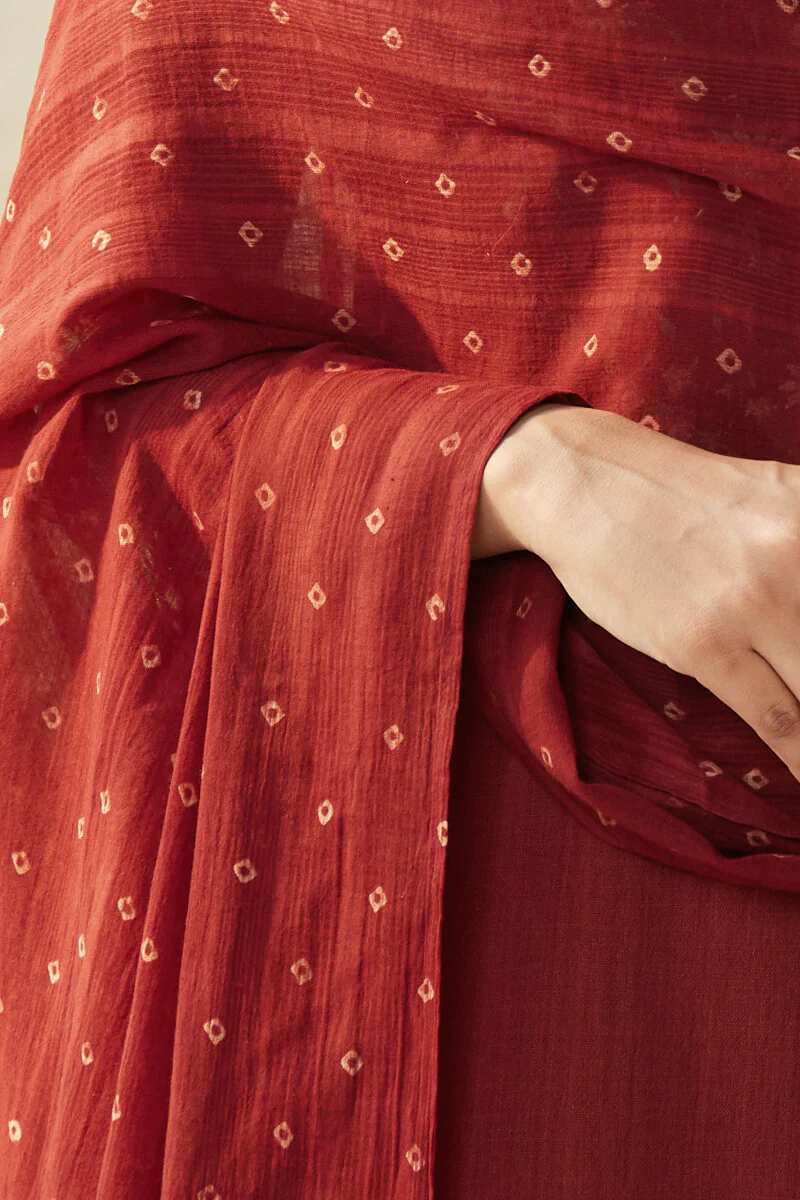 Roza Seher Ajrak Dupatta - Image 4