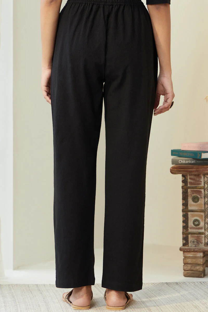 Roza Seher Black Pants - Image 4