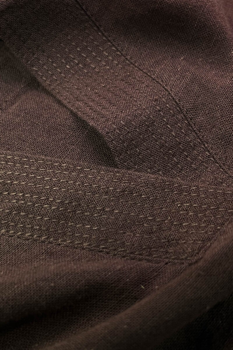 Roza Seher Brown Kurta - Image 3