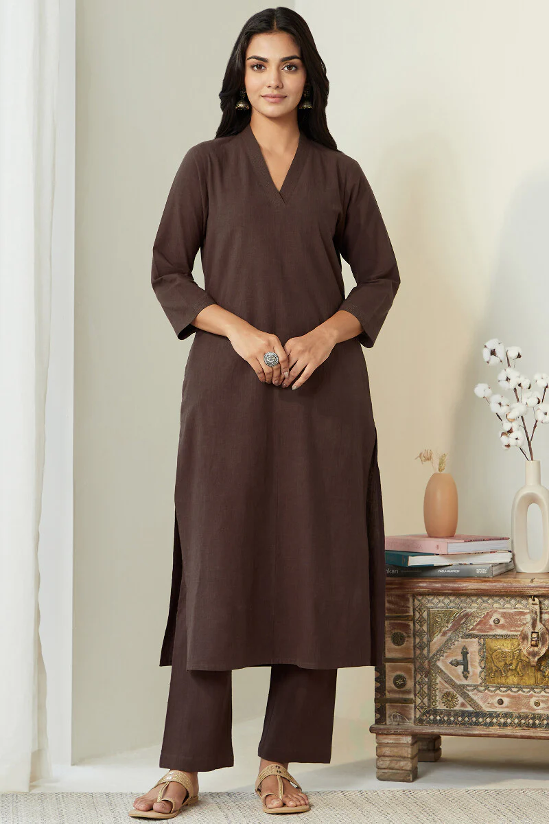 Roza Seher Brown Pants - Image 3