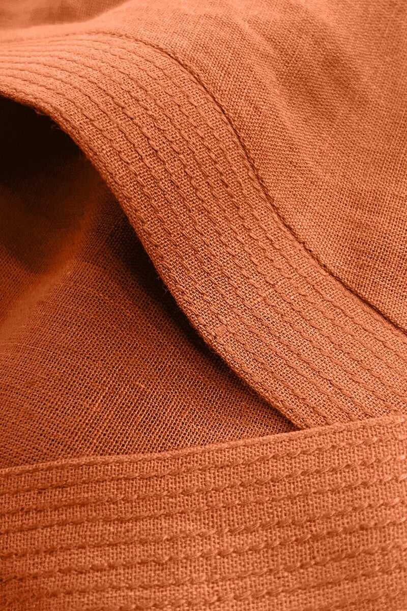 Roza Seher Burnt Orange Kurta - Image 3