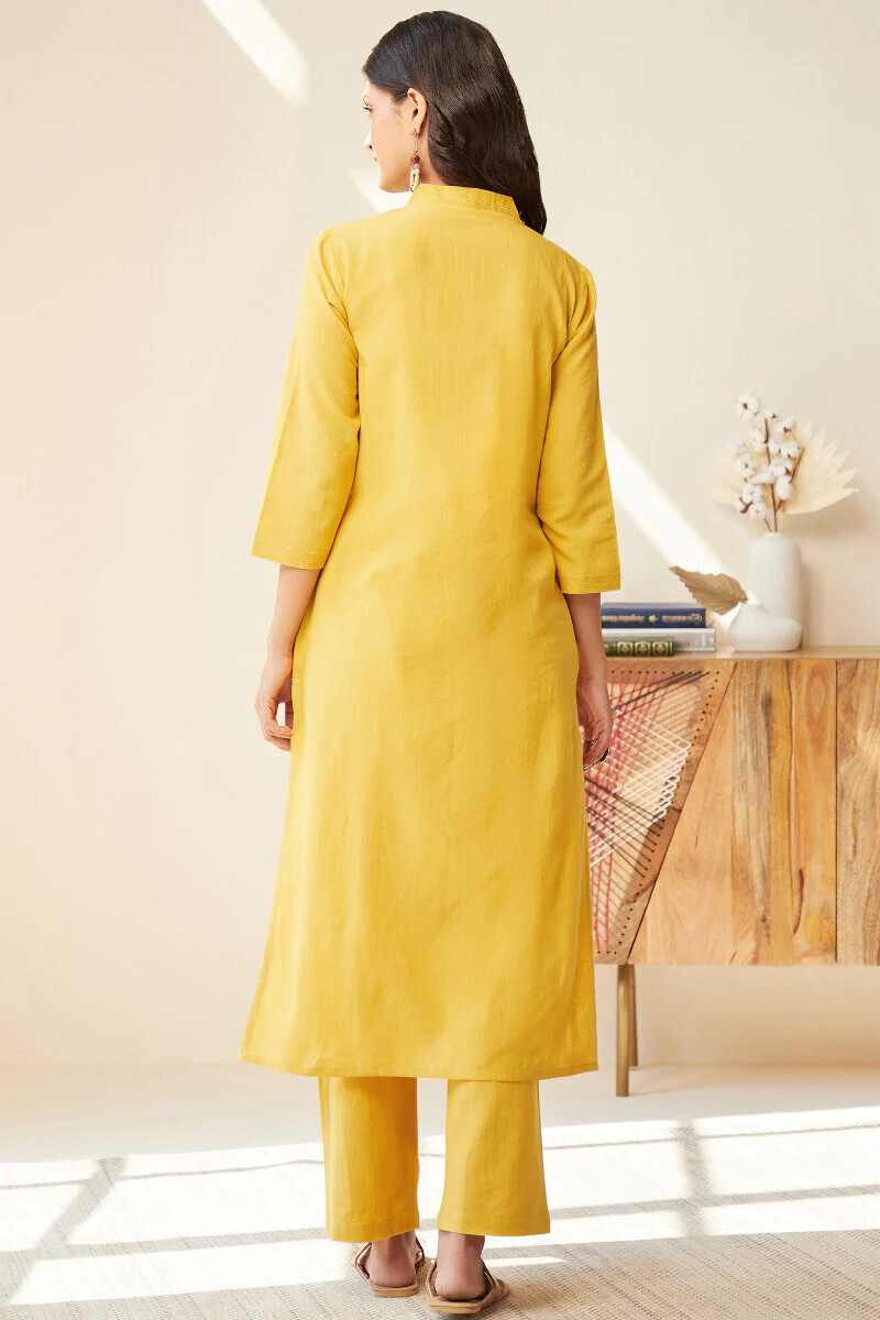 Roza Seher Daffodil Kurta - Image 7