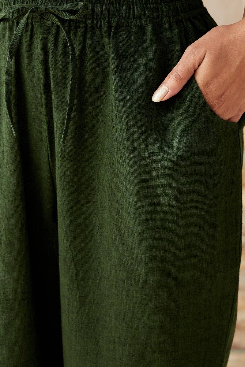 Roza Seher Forest Green Pants - Image 5