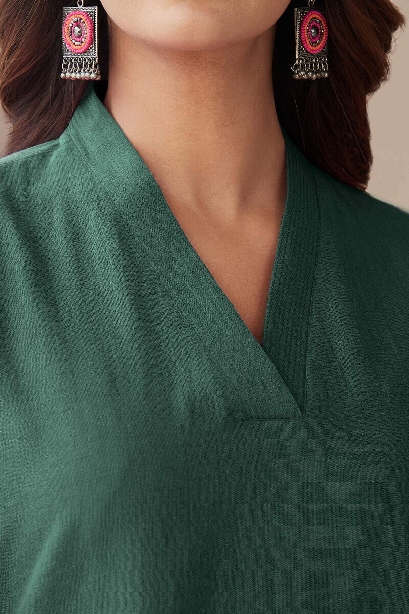 Roza Seher Jade Green Kurta - Image 5