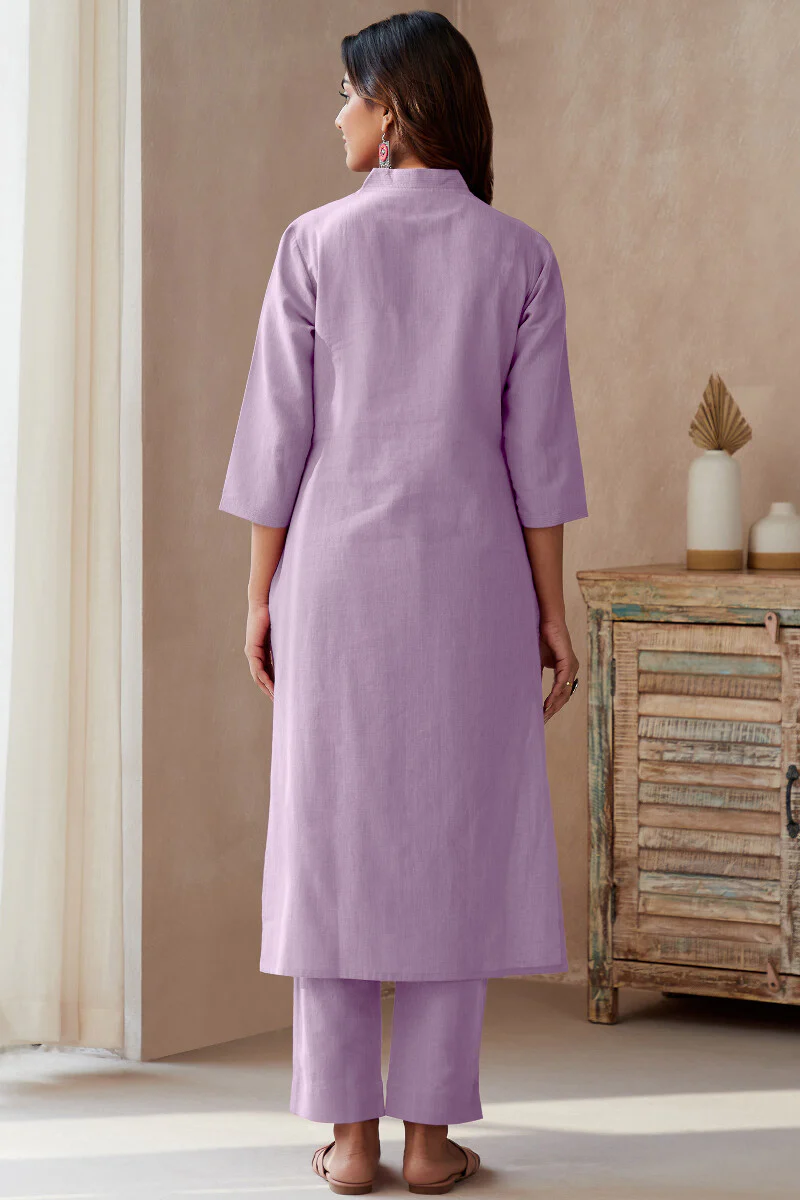 Roza Seher Lavender Kurta - Image 8