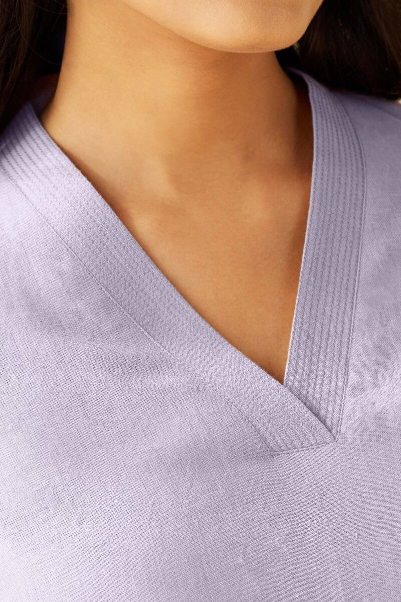 Roza Seher Lavender Top - Image 2