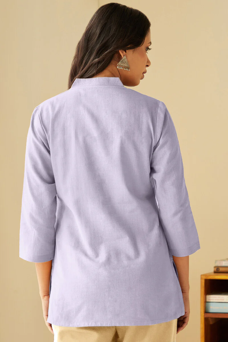 Roza Seher Lavender Top - Image 5