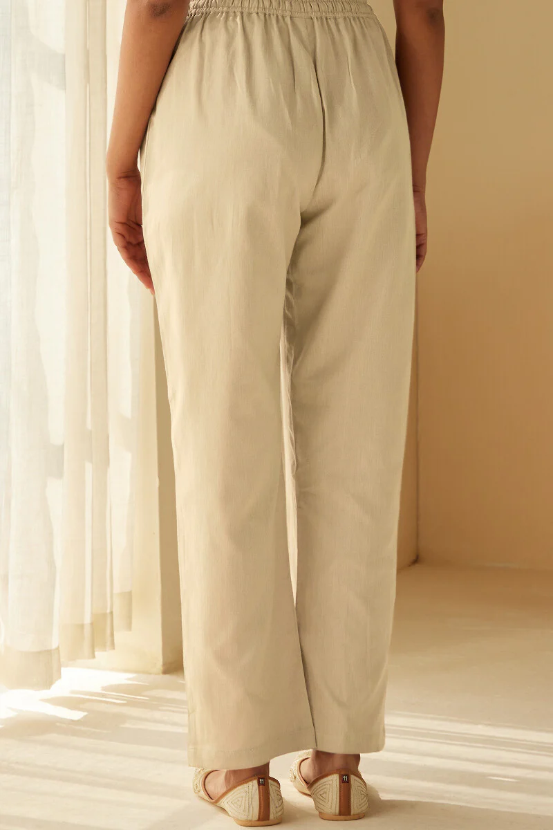 Roza Seher Off White Pants - Image 5