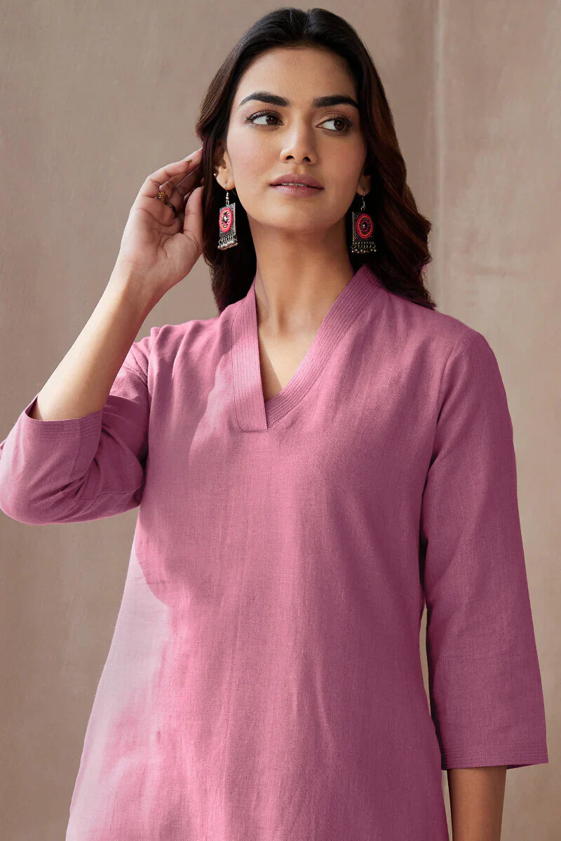 Roza Seher Orchid Kurta - Image 4