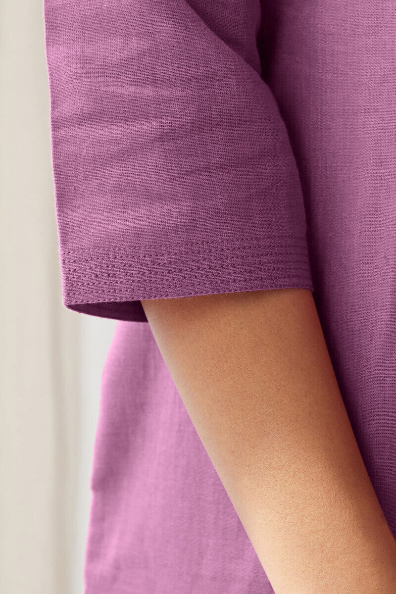 Roza Seher Orchid Purple Kurta - Image 6