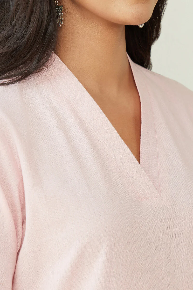 Roza Seher Pink Kurta - Image 4