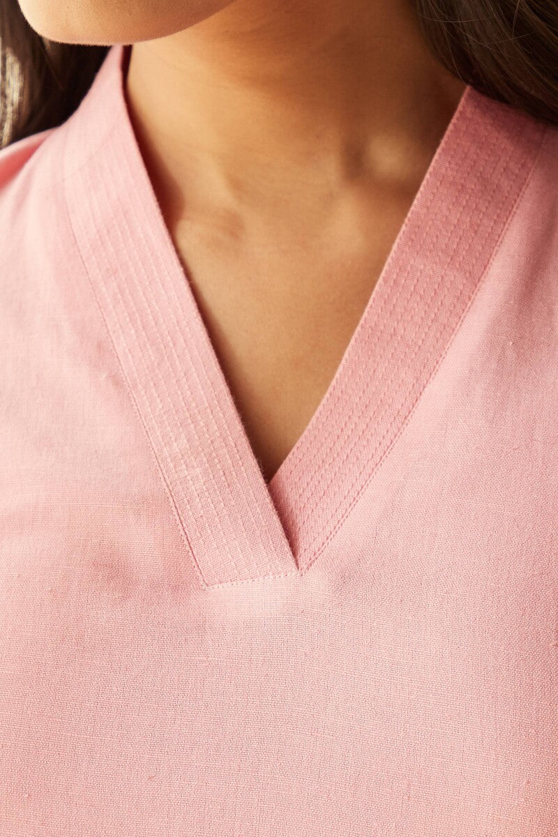 Roza Seher Pink Kurta - Image 4