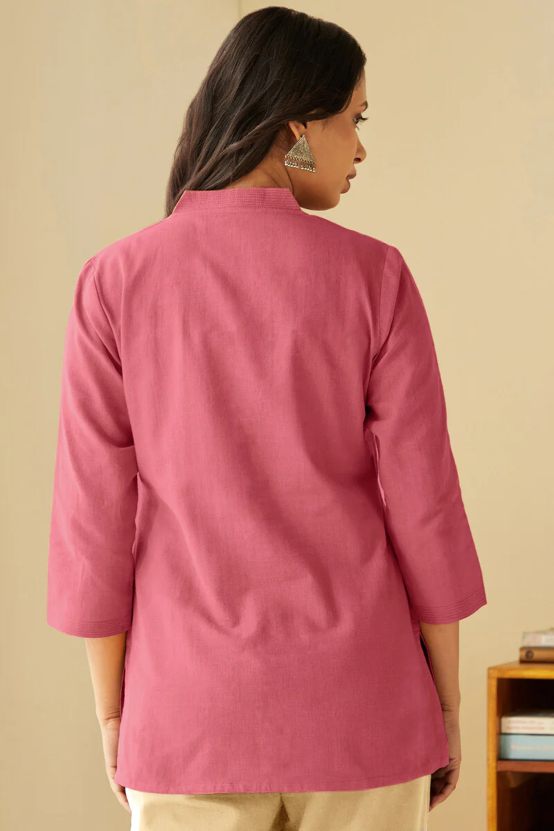 Roza Seher Pink Top - Image 5